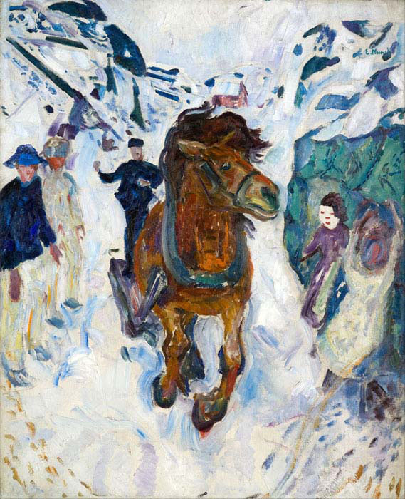 galloping horse